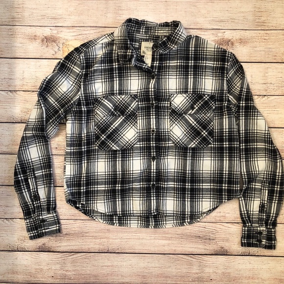 Forever 21 Size Small Flannel Style Shirt - Picture 2 of 5